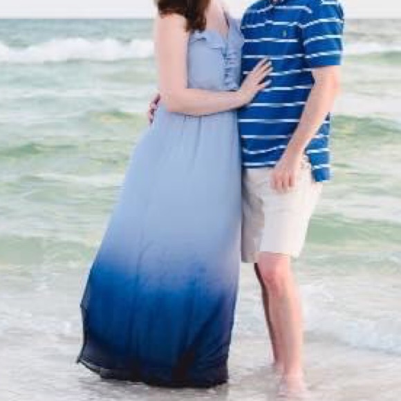 LC by Lauren Conrad chiffon maxi worn once - Picture 5 of 5